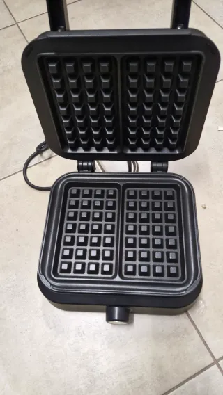 Plancha de gofres Princess negra