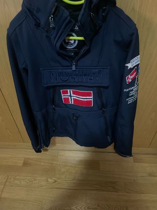 Chaqueta Geographical Norway Azul Mujer