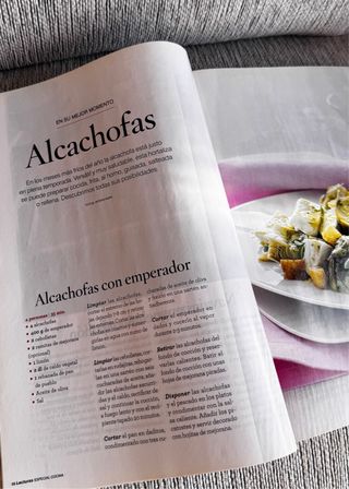 La cocina, todo un arte + revista con recetas