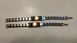 Pulseras Shuzi Acero y Baño Oro/Plata