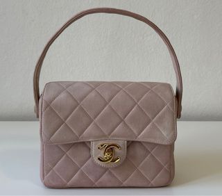 Chanel Borsa Pelle Rosa Autentica