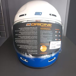 Casco moto integral vintage