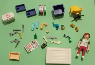 Playmobil Centro Veterinario Granja