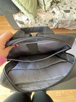 Mochila para portátil y tablet negra
