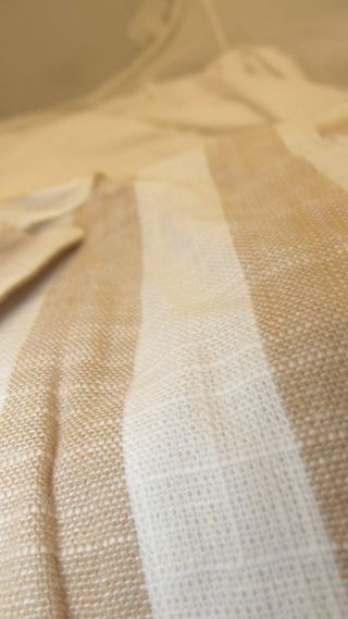 Springfield Blazer Donna Ecru M Lino Righe Collo