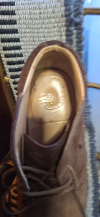 Botines Clarks Ante Marrón Talla 42