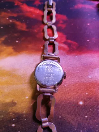 Reloj Dogma Prima Chapado Oro Mujer