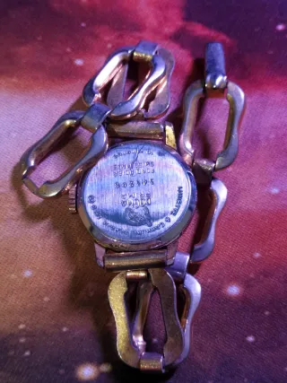 Reloj Dogma Prima Chapado Oro Mujer