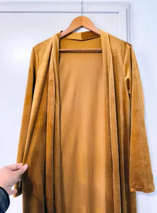 Kimono terciopelo dorado Talla L