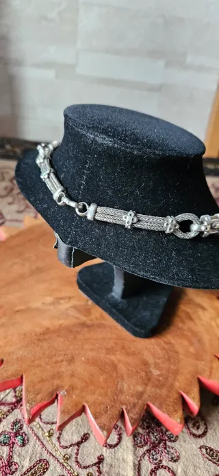 Collana snake argento 3 fili