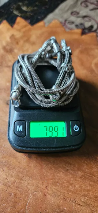 Collana snake argento 3 fili