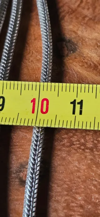 Collana snake argento 3 fili