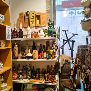 Garrafa Cerâmica Decorativa Cabo Verde