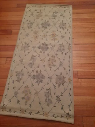 Alfombra hecha a mano 1.42 x 0.66 m