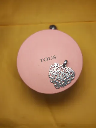 Colgante Corazón Tous Plata