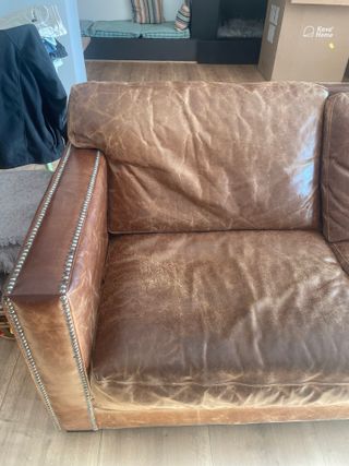 Sofá Chester 4 Plazas Marrón