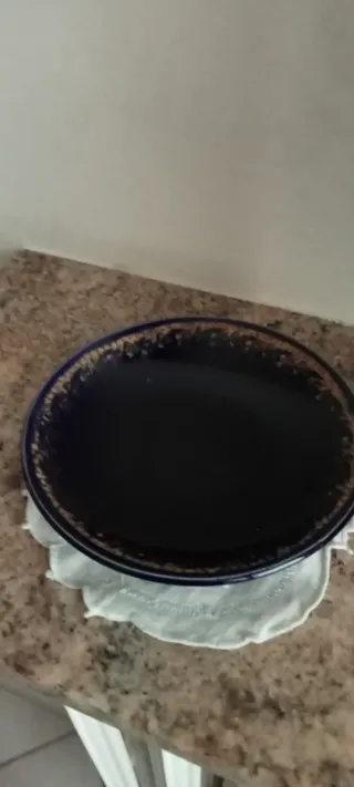 Portafiori vintage anni '20 con piattino