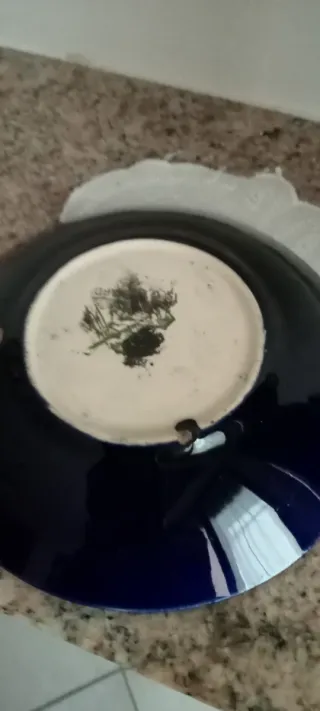 Portafiori vintage anni '20 con piattino