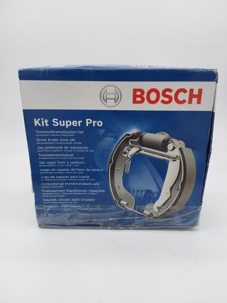 Bosch KS112 Kit Super Pro Kit de freno trasero de tambor 1 juego completo premontado