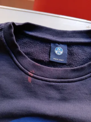 Sudadera azul North Sales Talla L