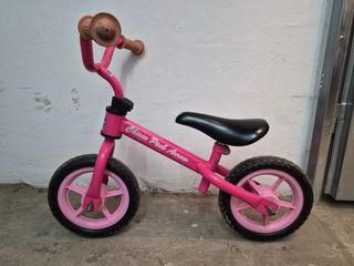 Bicicleta Rosa sin pedales 1-3 años