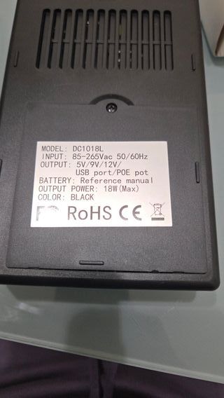 SAI/UPS DC para Routers y Cámaras