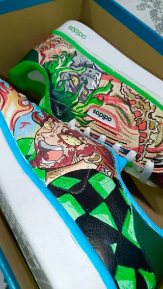 Adidas Personalizadas Diseño Anime