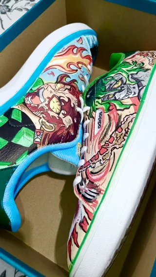 Adidas Personalizadas Diseño Anime