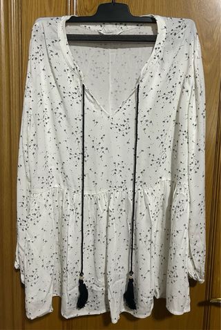 Blusa Shoutern Talla XL Estampado Floral