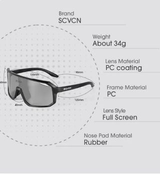 Gafas Ciclismo Fotocromáticas Unisex