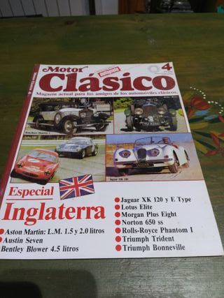 Motor Clásico: Revistas Facsímil Números 1 al 5