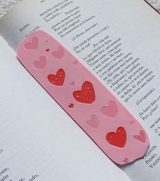 Set 3 Marcapáginas 3D "Susurros de Corazón"