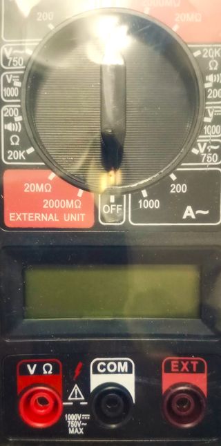 Amperímetro multímetro digital Pinça amperimétrica