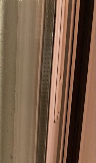 3 ventanas aluminio lacado en blanco corredera .