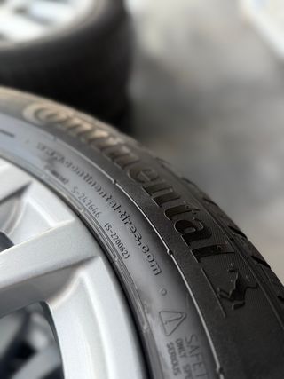 4 Llantas BMW con Neumáticos Continental INVIERNO