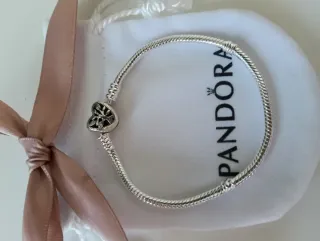 Pulsera Pandora Corazón Árbol de la Vida