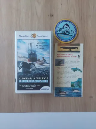 VHS Liberad a Willy 3: El Rescate