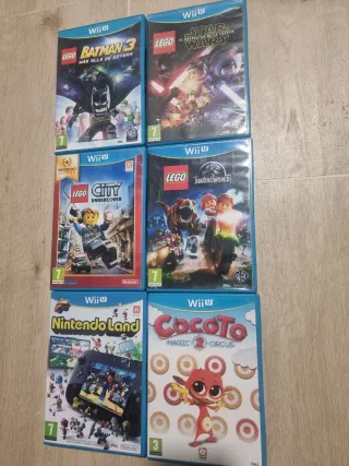 🇪🇦 Juegos wiiu ,wii u 6 Juegos.