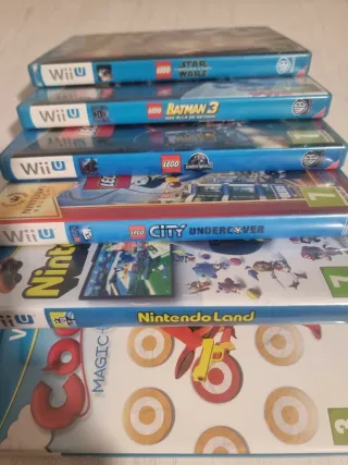 🇪🇦 Juegos wiiu ,wii u 6 Juegos.