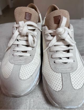 Zapatillas Popa Beige/Rosa Talla 39