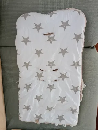 Saco para carrito de bebé con estrellas