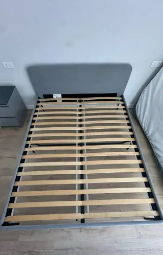 Estructura Cama 160x200cm Gris