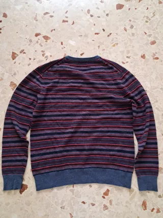 Maglione Kappa Vintage Uomo M Righe Lana