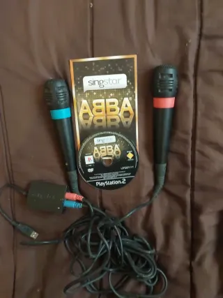 Singstar ABBA PS2 + 2 Micrófonos