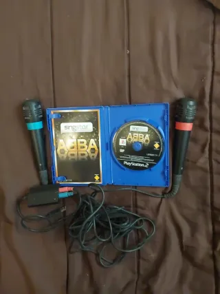 Singstar ABBA PS2 + 2 Micrófonos
