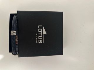 Pulsera Lotus Style Hombre Azul Marino