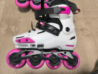 Patines Rollerblade APEX G Blancos y Rosas