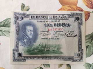 100 Pesetas 1925 Serie D8