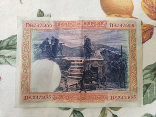100 Pesetas 1925 Serie D8