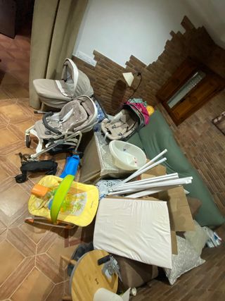 Lote de artículos para bebé